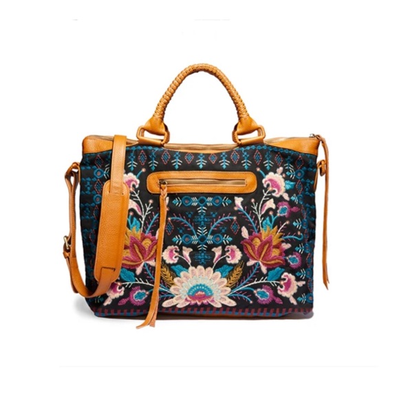 Johnny Was Handbags - NWT Johnny Was Delphine overnight tote bag